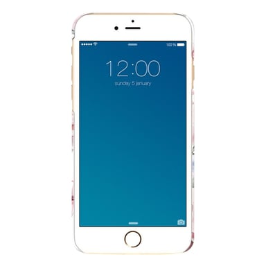 Coque pour iPhone 6 / 6s / 7 / 8 / 8 Plus Tendance Motif Romance Florale Multicolore