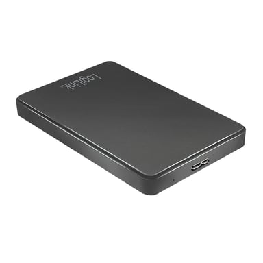 LogiLink UA0339 Boîtier de disques de stockage Boîtier disque dur/SSD Noir 2.5''