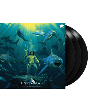 Aquaman Original Motion Picture Soundtrack Deluxe Edition Vinyle - 3LP