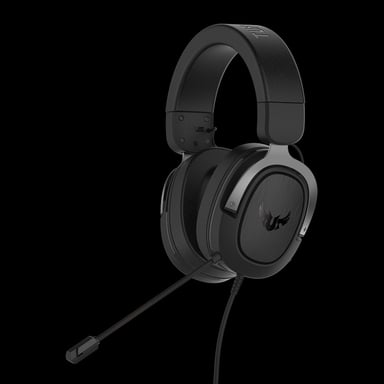 ASUS TUF Gaming H3 Casque Avec fil Arceau Jouer Noir, Gris