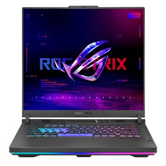ASUS ROG Strix G16 PC Portable Gaming Gris 16'' 2.5K 300Hz Ryzen 9 9955HX RTX 5070 Ti 32Go 1To SSD AZERTY