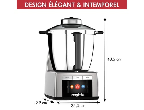 Robot cuiseur connecté COOK EXPERT XL CONNECT PLATINE 18914