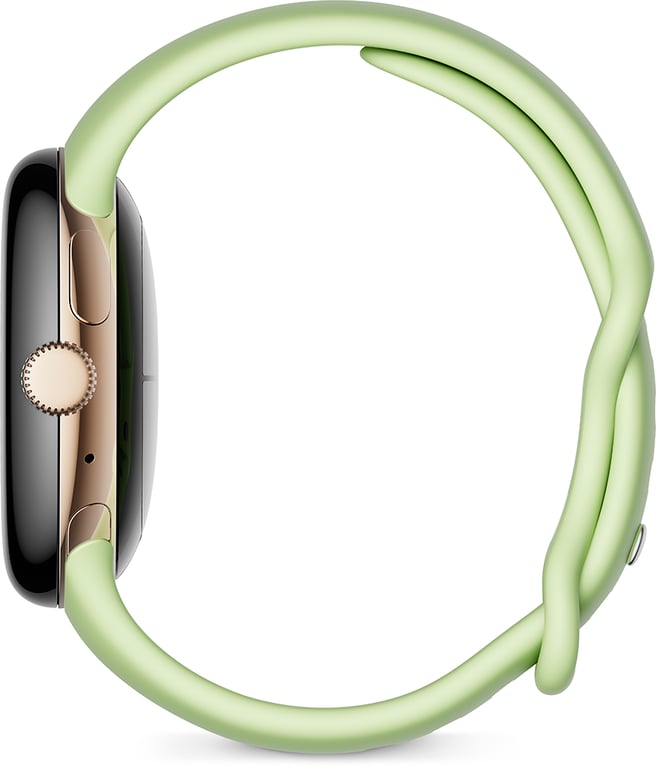 Bracelet Google Pixel Watch Active Silicone Taille S+L Jaune Google - Neuf