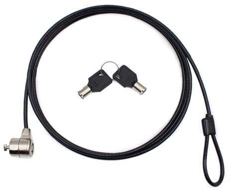 Nilox NXSC001 cable antirrobo Negro 1,8 m