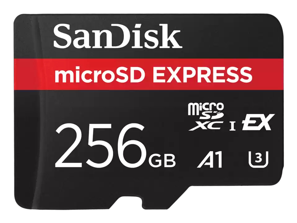 SanDisk Express 256 Go MicroSDXC UHS-I - Neuf