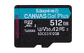 Tecnologia Kingston Canvas Go Plus 170R A2 U3 V30 Scheda microSDXC da 512 GB + ADP