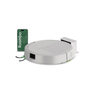 iRobot Roomba Combo 115 Aspirateur robot-laveur 2 en 1 Blanc 15 000 Pa navigation LiDAR ClearView SmartScrub 4 modes microfibre