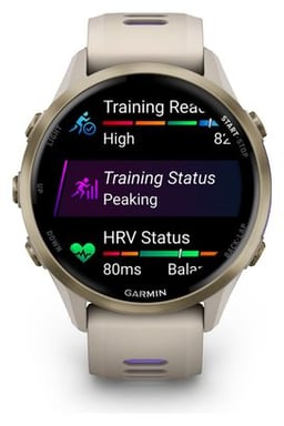 Forerunner 970 Montre GPS Beige Or Titane Soft Gold