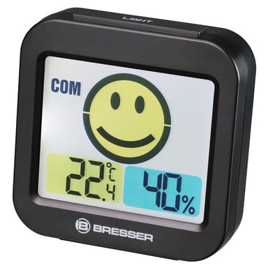 Bresser thermo hygro mytime smile noir