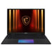 MSI Titan 18 HX AI A2XWIG-402FR Intel Core Ultra 9 285HX Portátil 45,7 cm (18'') UHD+ 64 GB DDR5-SDRAM 6 TB SSD NVIDIA GeForce RTX 5080 Wi-Fi 7 (802.11be) Windows 11 Pro Francés Negro