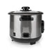 Nedis Olla Arrocera 400W Antiadherente con Bol Extraíble 1L Negro / Plateado