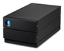 LaCie 2big RAID 8TB boîtier de disques 8 To Bureau Noir