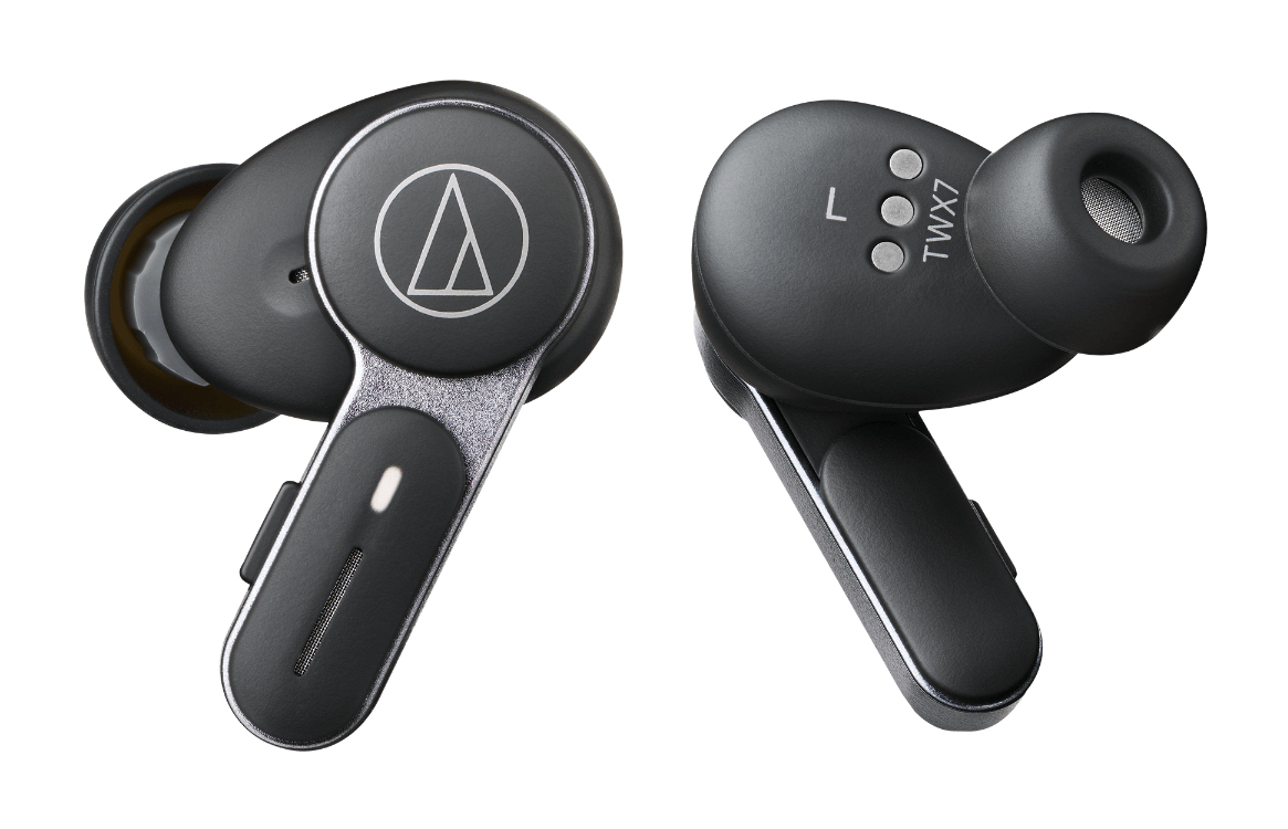 Ecouteurs sans fil Audio Technica ATH TWX7BK Bluetooth avec réduction active du bruit - vue 7