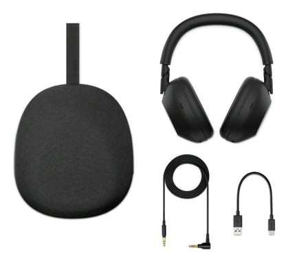 Casque Arceau Sony WH1000XM6 avec réduction active du bruit Noir