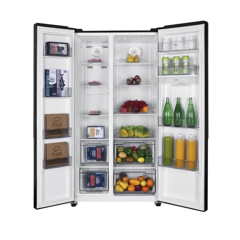 Réfrigérateur américain Continental Edison CERA532NBD 2 portes L90 cm xH177 cm Classe D - vue 4