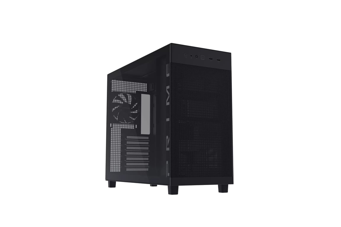 ASUS Prime AP303 Tempered Glass Boîtier PC Gaming ATX 4 litres Prise en Charge de Carte Graphique et radiateur jusqu'à 360 mm Panneau Avant USB 3.2 Gen 2 Type C - vue 6