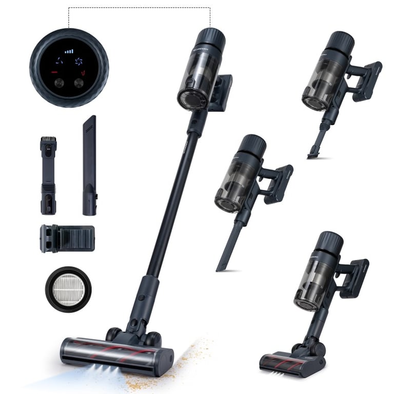 Schneider Sch V20 Aspirateur Balai Sans Fil Led Filtration Hepa - vue 3