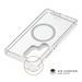 Custodia magnetica antiurto invisibile realizzata con il 75% di plastica riciclata per Samsung Galaxy S25 Ultra 5G, trasparente