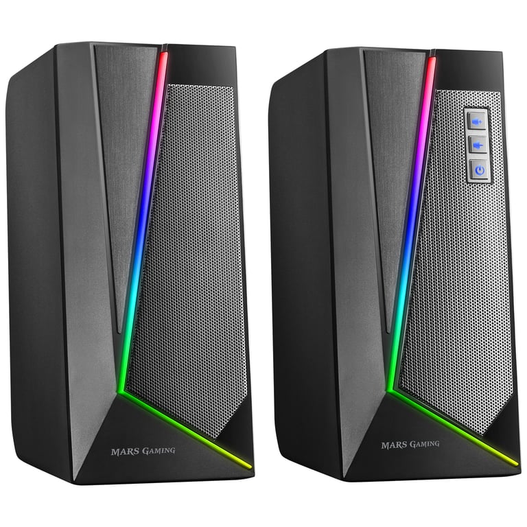Mars Gaming MS7 haut-parleur Noir Avec fil &sans fil 20 W - Neuf