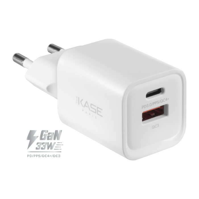Prise USB (3 Pièces), Chargeur Secteur Double USB 5V2.1A, Adaptateur 10
