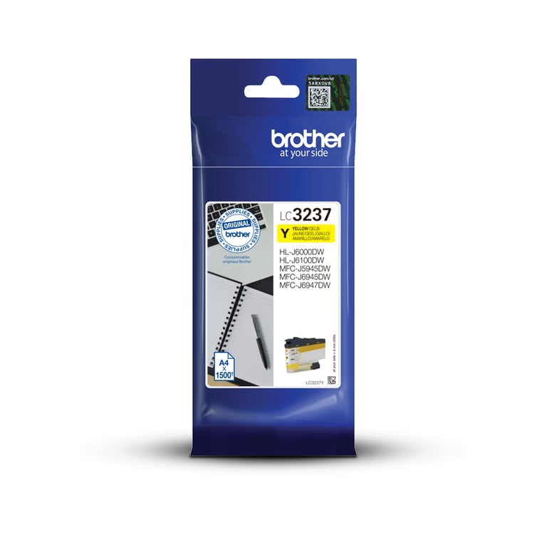 BROTHER Cart encre Jaune 1500p - Neuf
