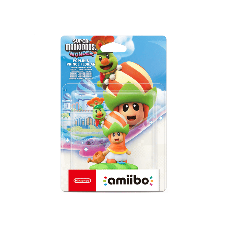 Figurine Amiibo Poplin & Prince Florian • Collection Super Mario - vue 6