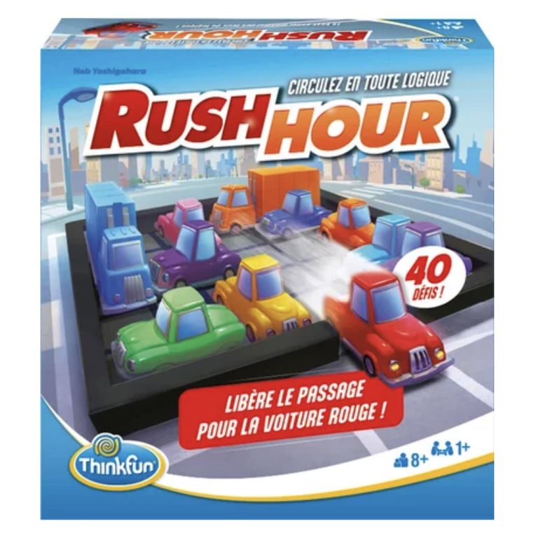 Rush Hour - Jeu de logique captivant pour toute la famille - Neuf