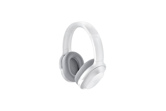 Razer RZ04-03790200-R3M1 écouteur/casque Sans fil Arceau Jouer USB Type-C Bluetooth Gris, Blanc