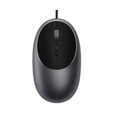 Souris Filaire C1 USB-C Moderne et Ambidextre Gris