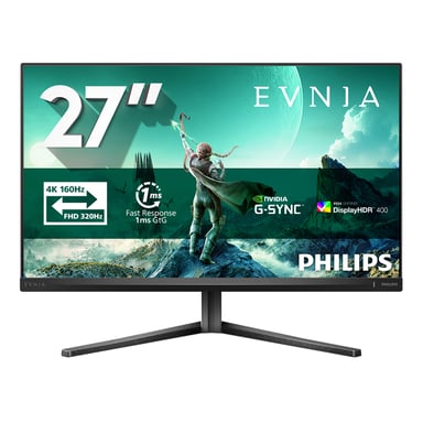 Philips Evnia 3000 27M2N3800A/00 écran plat de PC 68,6 cm (27'') 3840 x 2160 pixels 4K Ultra HD LCD Gris