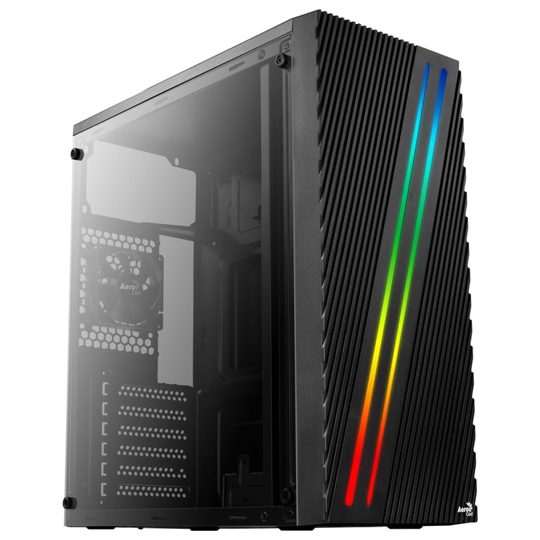 Aerocool Streak Midi Tower Noir - Neuf