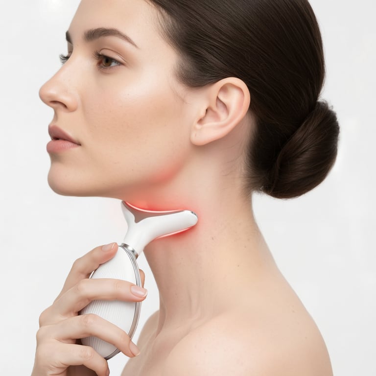 Dispositif Facial BODYLIFE Mirada Cero Fatiga EMS LED Multifonction - vue 4