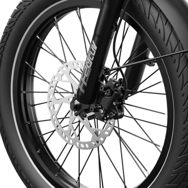Vélo électrique modulable FAFREES FF20 CUV – Double batterie 30 Ah, freins à disque hydrauliques – bleu
