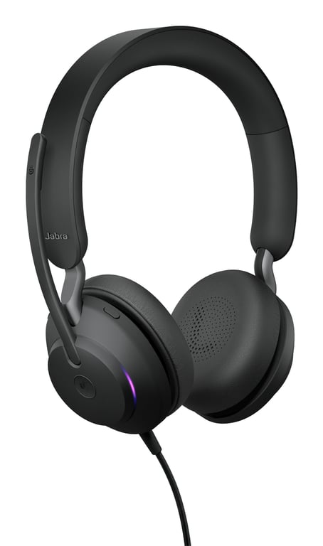Micro-Casque Jabra Evolve2 40 SE – USB-C, Stéréo, Certifié Microsoft Teams, Isolation Acoustique - vue 4