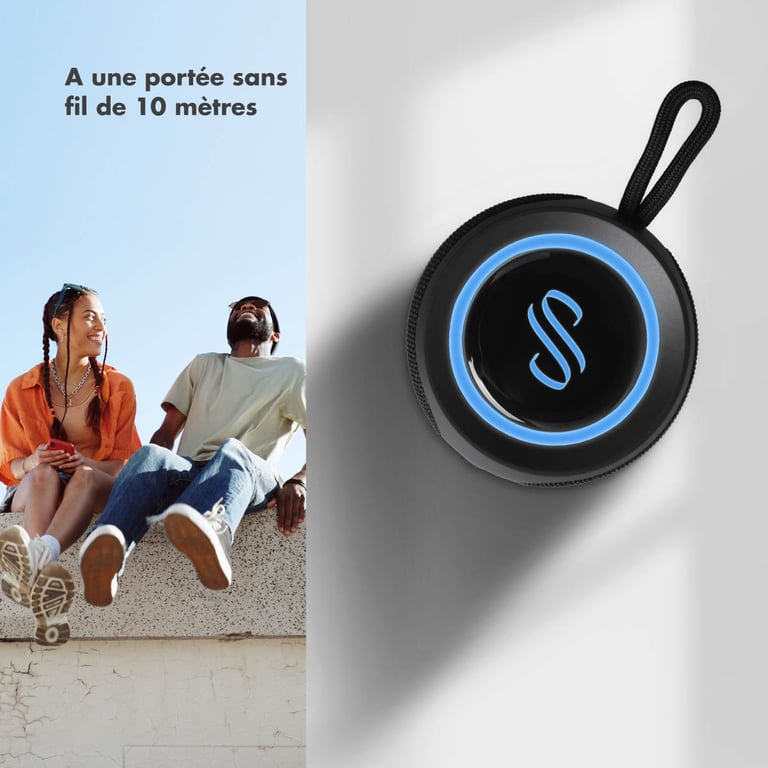 Selencia AquaPlay Enceinte Bluetooth Enceinte sans fil Étanche Neuf - vue 5