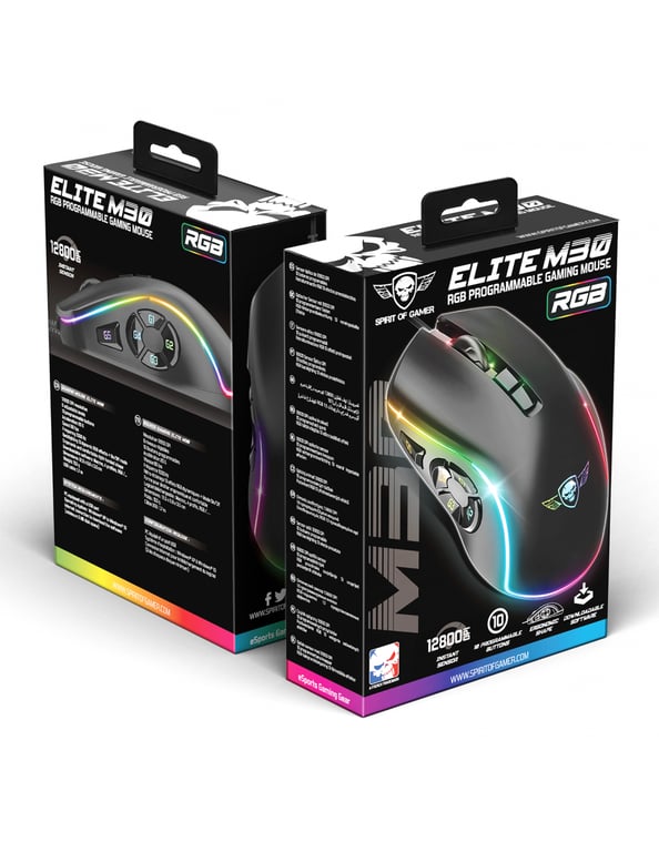 Spirit of Gamer Elite M30 - vue 3