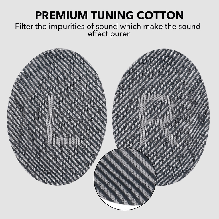 Coussinets pour Bose QC35 I/II, QC25, QC15, QC 2 AE 2, AE 2i, AE 2w, SoundTrue DarkGrey - Neuf