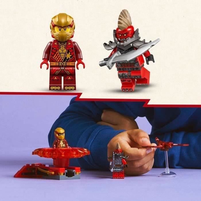 NINJAGO 71823 La toupie Spinjitzu du dragon de Kai - Jeu de construction des 6 ans - Neuf