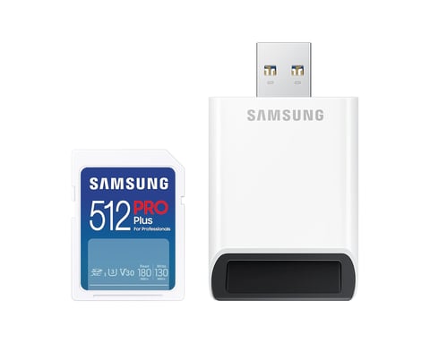 Samsung PRO Plus MB-SD512SB/WW memoria flash 512 GB SDXC UHS-I