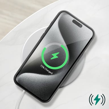 Cover per iPhone 15 Pro Max Antiurto Almond Latte