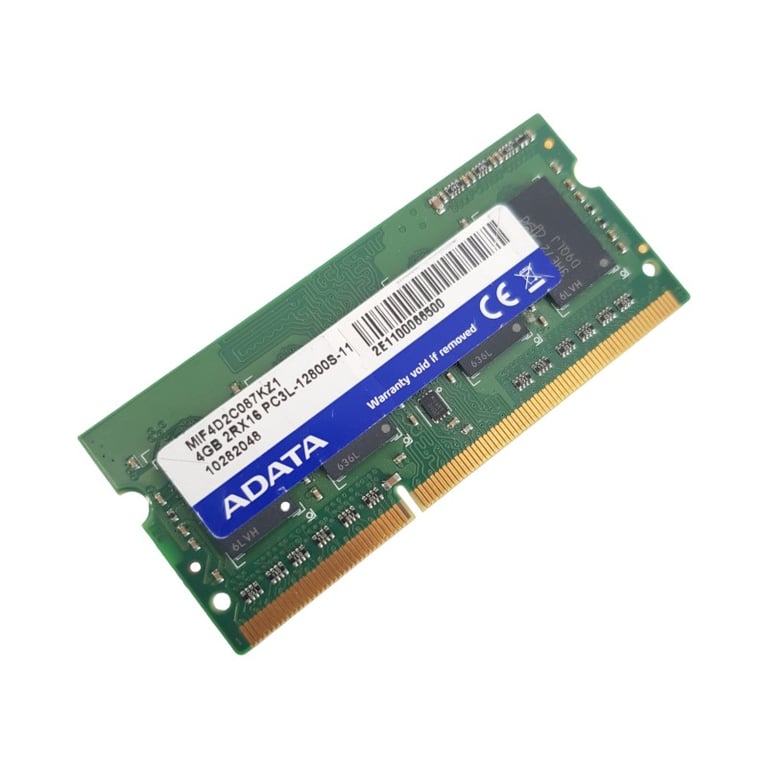 4Go RAM DDR3 MIF4D2C087KZ1 SO DIMM PC3L 2Rx16 Très bon état
