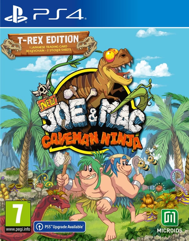 New Joe and Mac Caveman Ninja T Rex Edition Nintendo Switch - vue 9