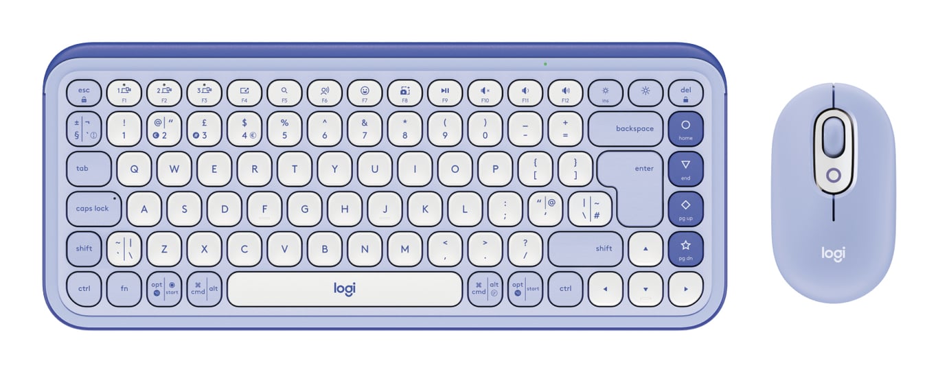 Logitech POP Icon Combo Ensemble clavier et sans fil Bluetooth LE QWERTY R. U. cassé