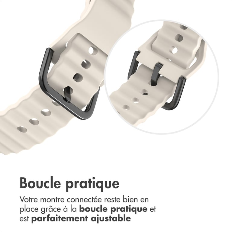 Bracelet imoshion 20mm Wave en silicone - vue 2