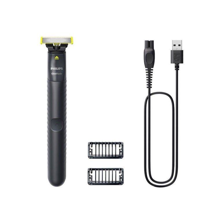 Philips Norelco Oneblade Qp142410 Rasoir Pour Homme Rasoir À Grille Tondeuse De Bois - vue 2
