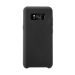 Coque en Gel de Silicone Doux pour Samsung Galaxy S8, Noir satin