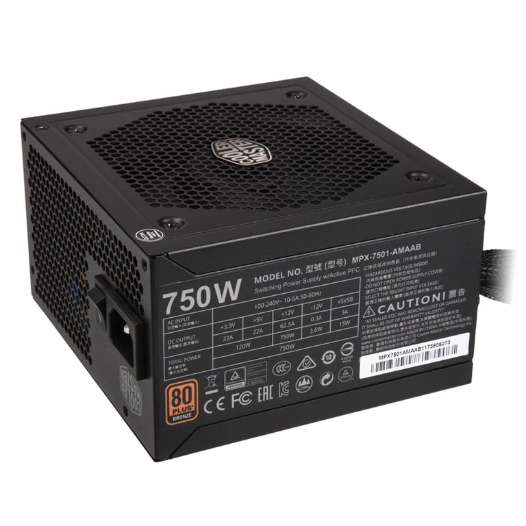 COOLER MASTER MasterWatt 750 - Neuf