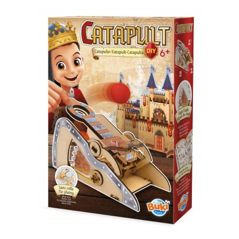 Buki Maquette de Catapulte en Bois à Personnaliser Neuf - vue 1