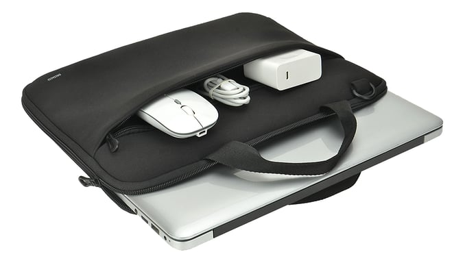 Deltaco NV-510 funda para ordenadores portátiles 40,6 cm (16'') Color Negro