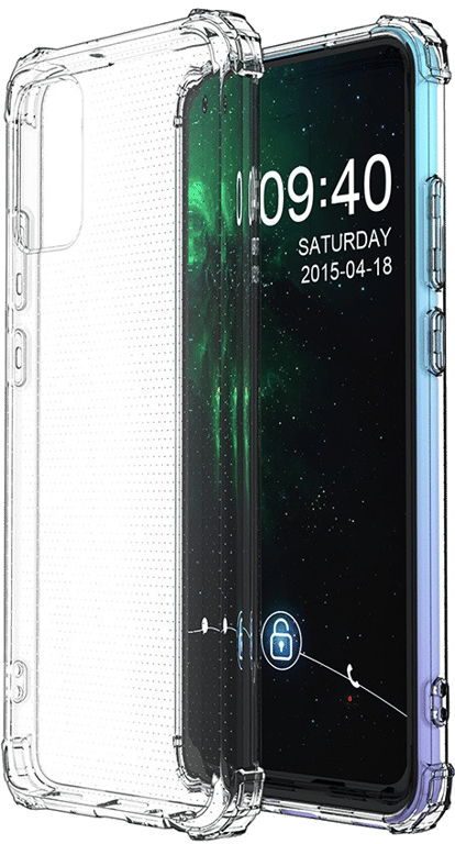Coque Silicone Anti-Chocs pour SAMSUNG Galaxy A02S Transparente Protection Gel Souple